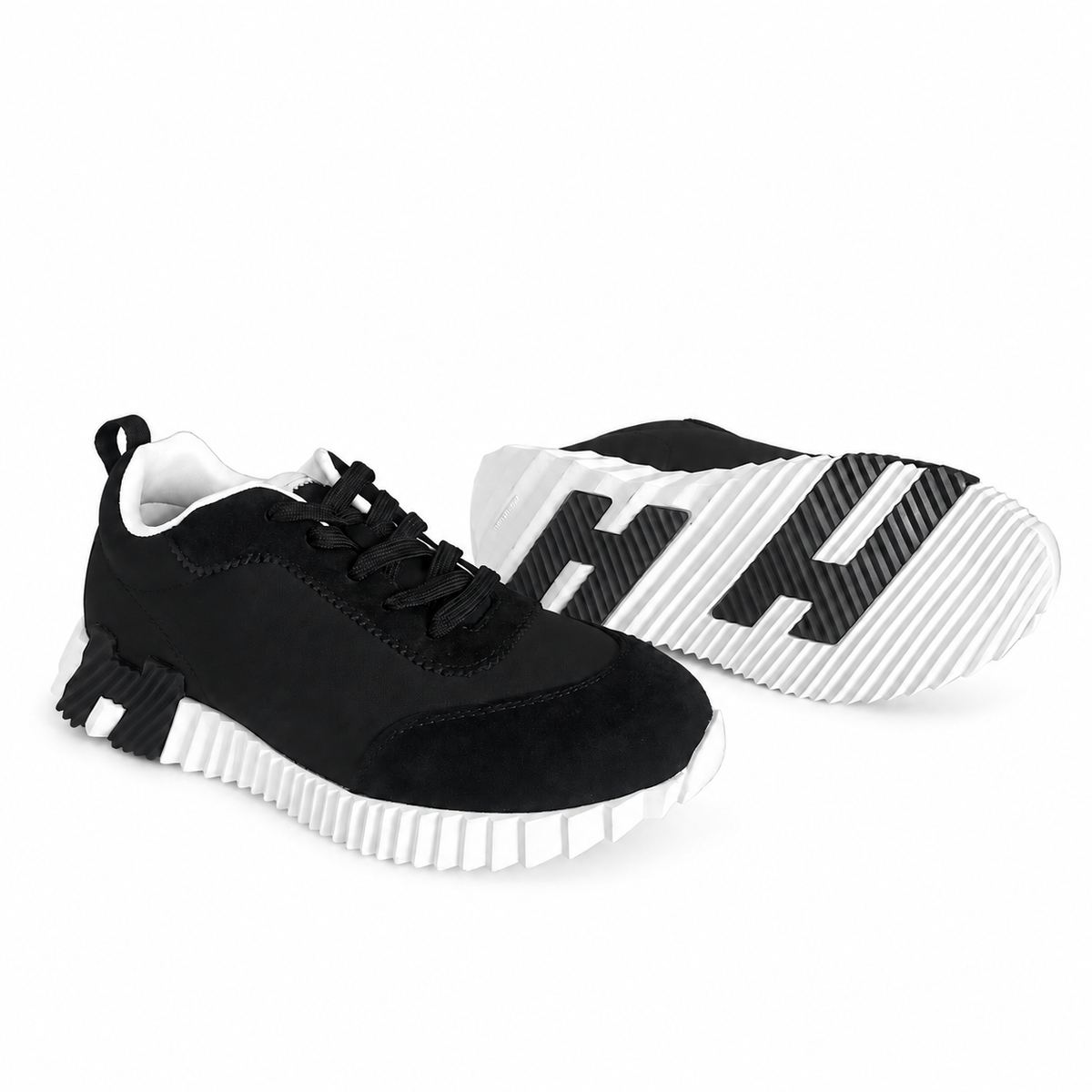 Hermès Black Bouncing Sneaker